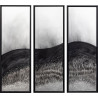 Charcoal Hills 2 Triptych