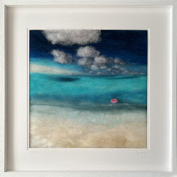 Hand made frame in white